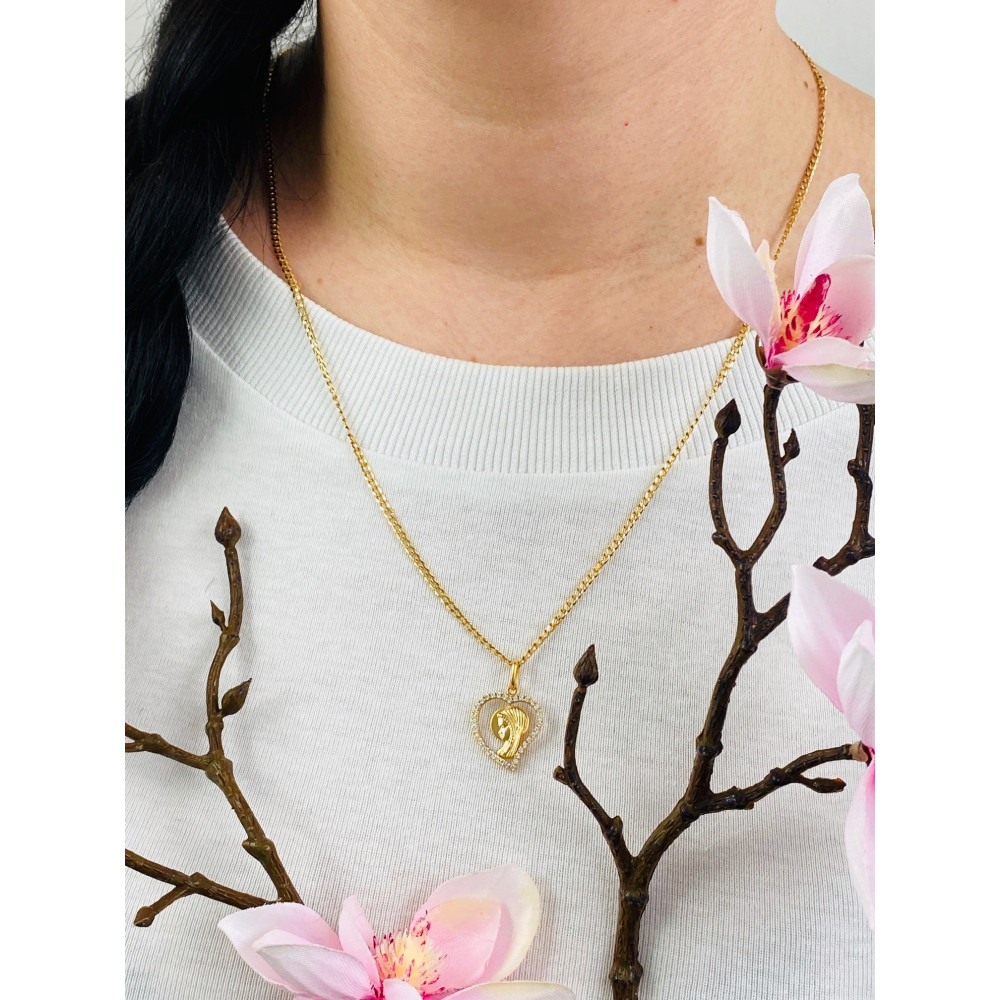 copy of Złoty Medalik Zawieszka Pan Jezus