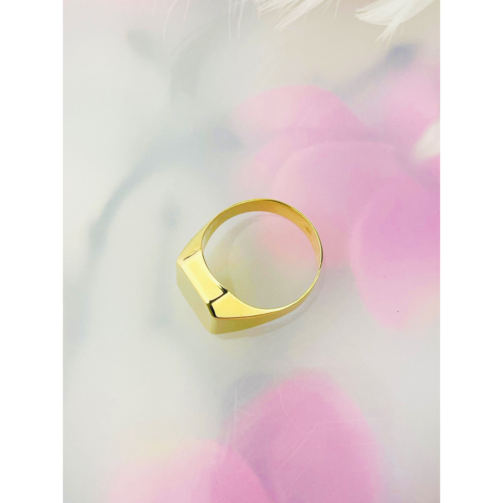 Gold-Siegelring für Männer Signet Gold 585er 14KT