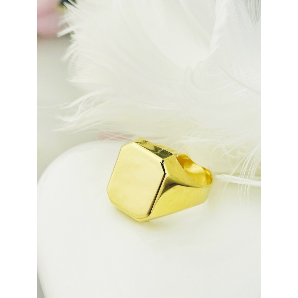 Gold-Siegelring für Männer Signet Gold 585er 14KT