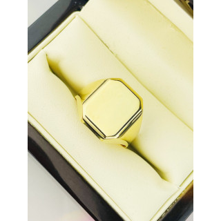 Gold-Siegelring für Männer Signet Gold 585er 14KT