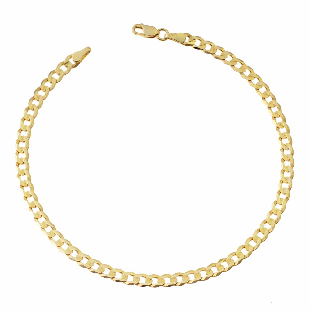 copy of Złota bransoletka z zawieszkami serce