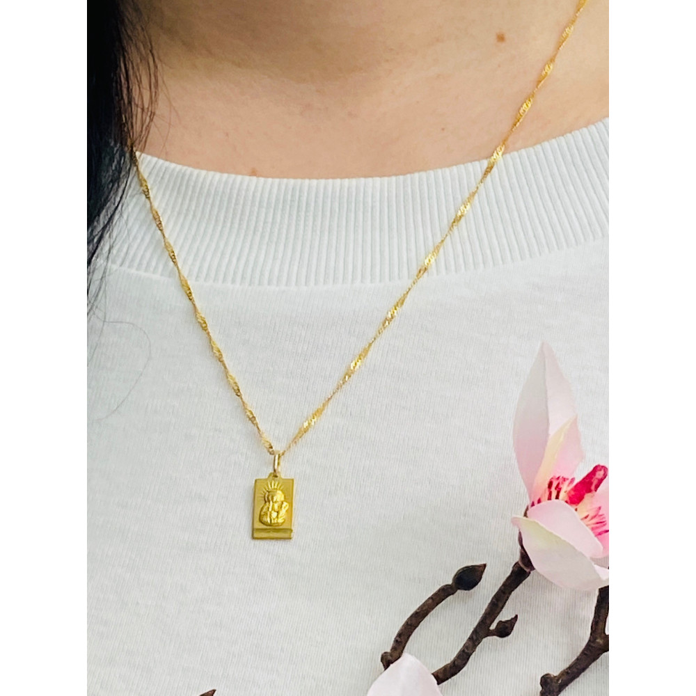 copy of Złoty Medalik Zawieszka Pan Jezus