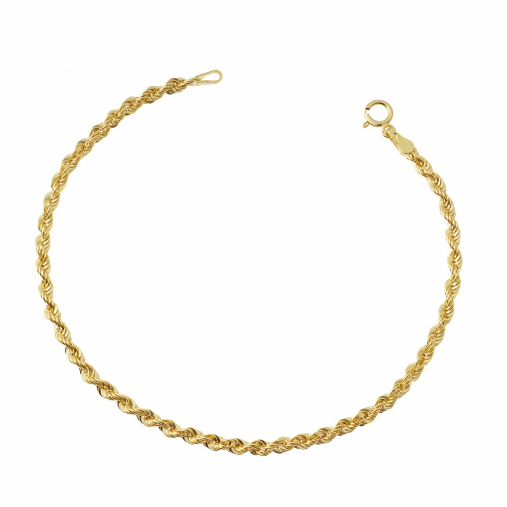 copy of Złota bransoletka z zawieszkami serce