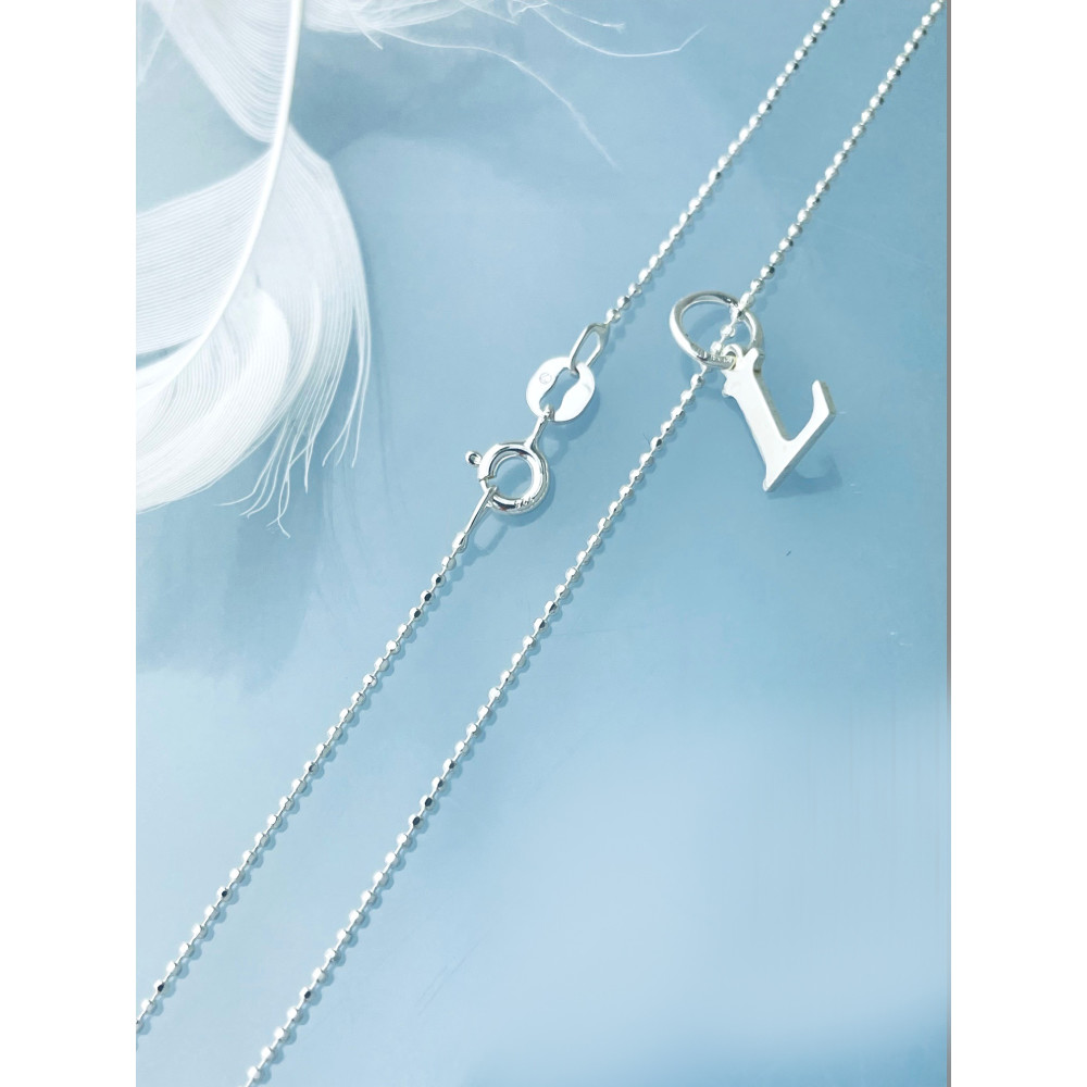 925 Silber Anhänger Buchstabe L Kettenanhänger