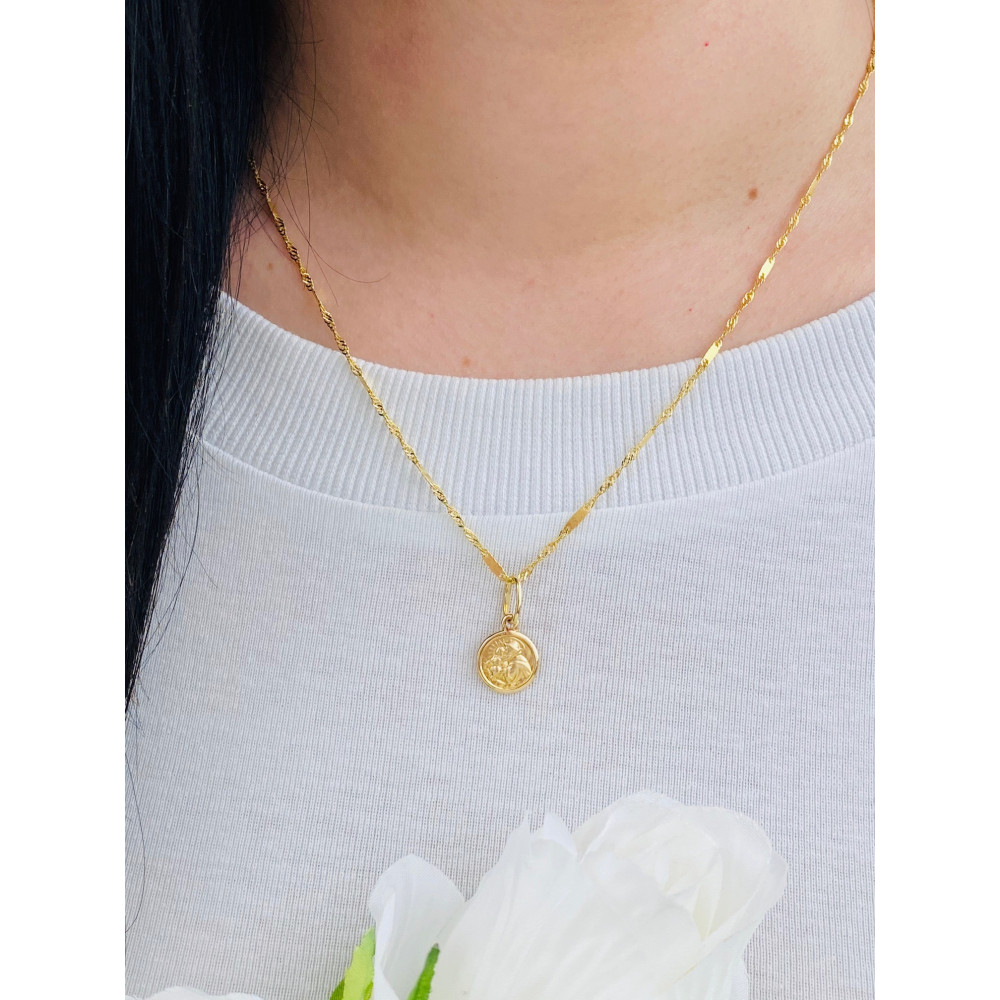 copy of Złoty Medalik Zawieszka Pan Jezus