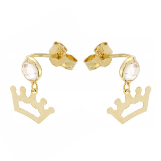 copy of Złote kolczyki kuleczki na sztyfcie