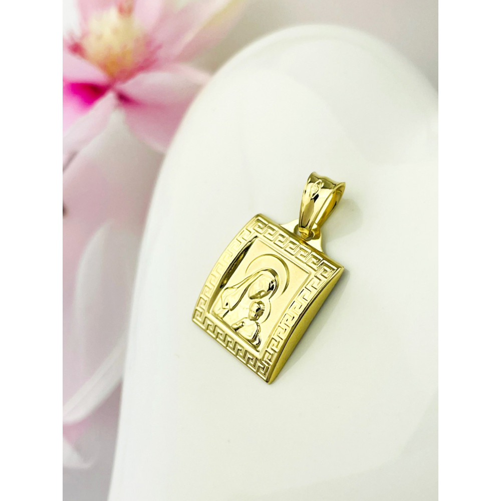 Anhänger Madonna Maria Goldanhänger Erstkommunion 585er 14KT