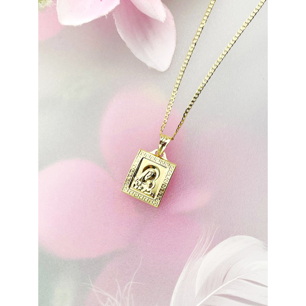 Anhänger Madonna Maria Goldanhänger Erstkommunion 585er 14KT