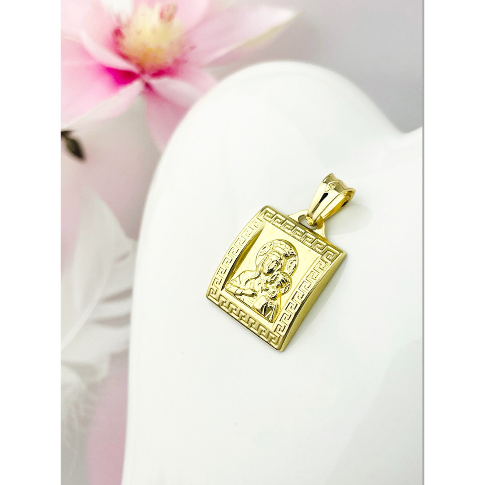 Anhänger Madonna Maria Goldanhänger Erstkommunion 585er 14KT