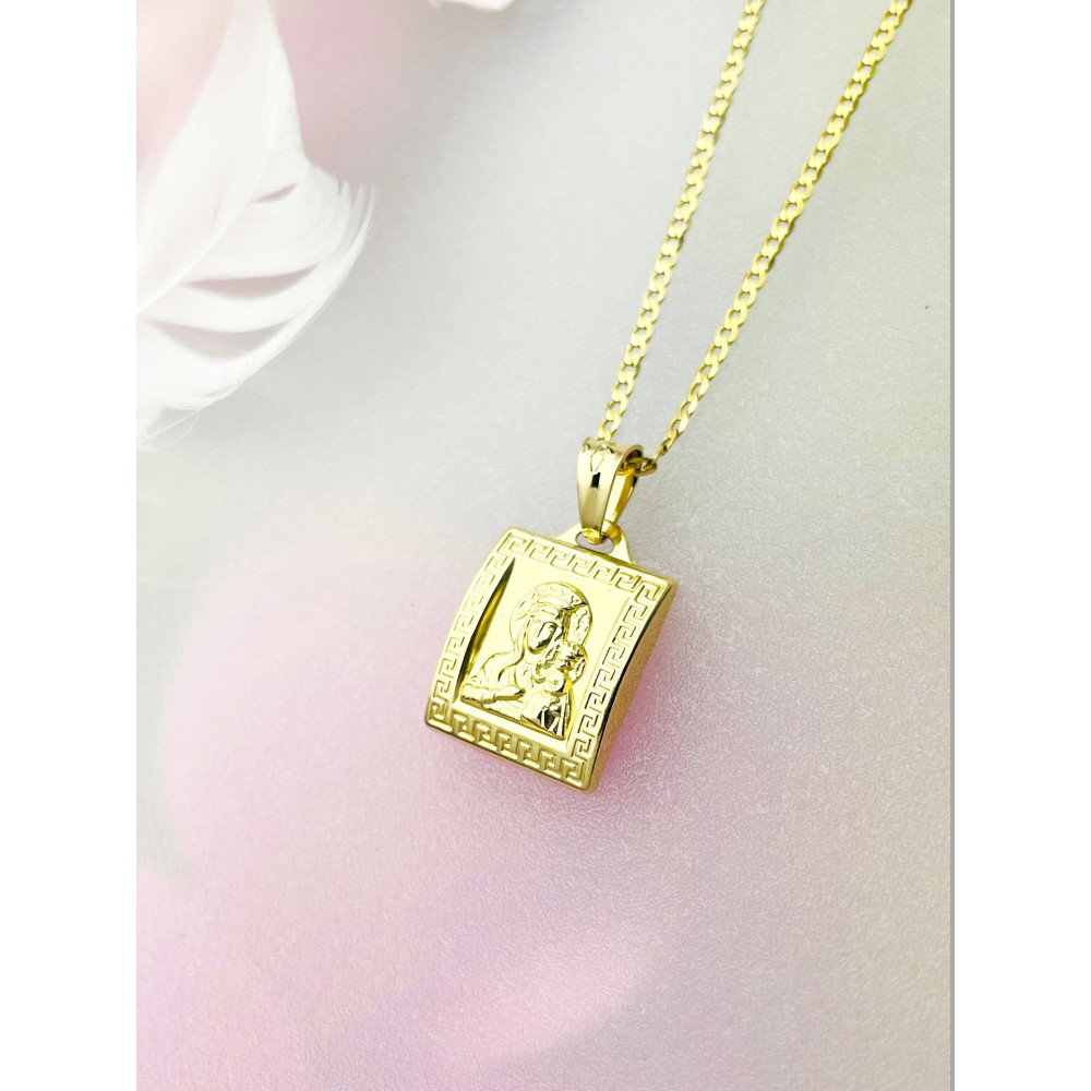 Anhänger Madonna Maria Goldanhänger Erstkommunion 585er 14KT