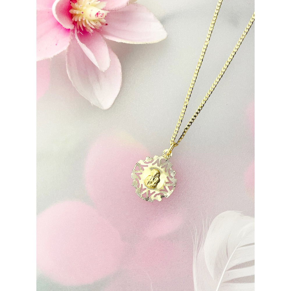 Anhänger Madonna Maria Goldanhänger Erstkommunion 585er 14KT