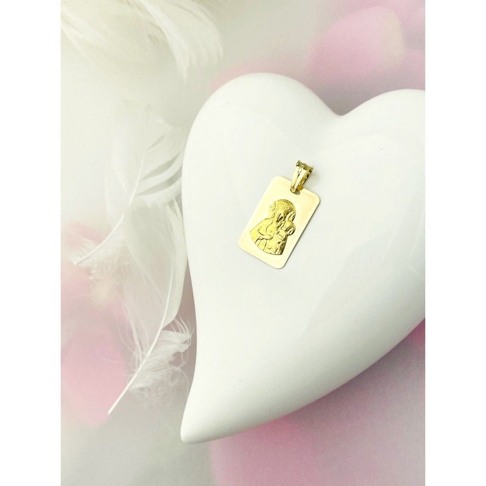Anhänger Madonna Maria Goldanhänger Erstkommunion 585er 14KT