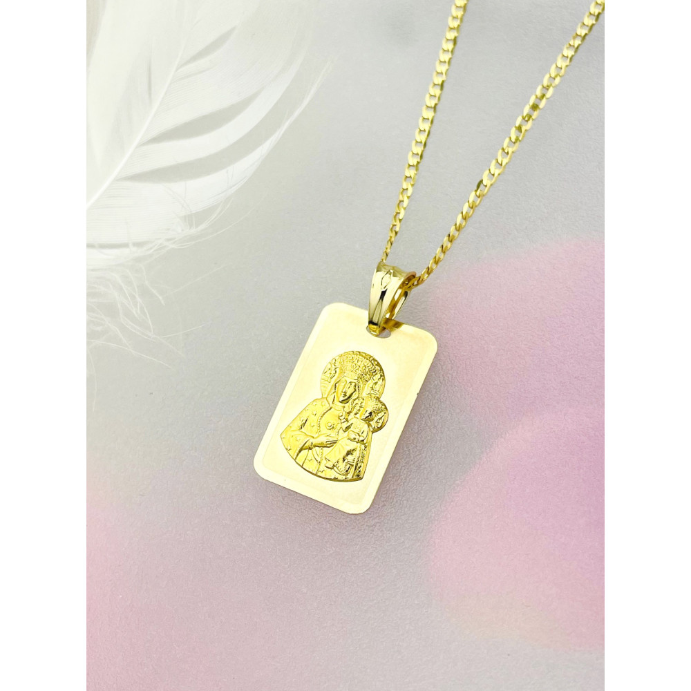 Anhänger Madonna Maria Goldanhänger Erstkommunion 585er 14KT