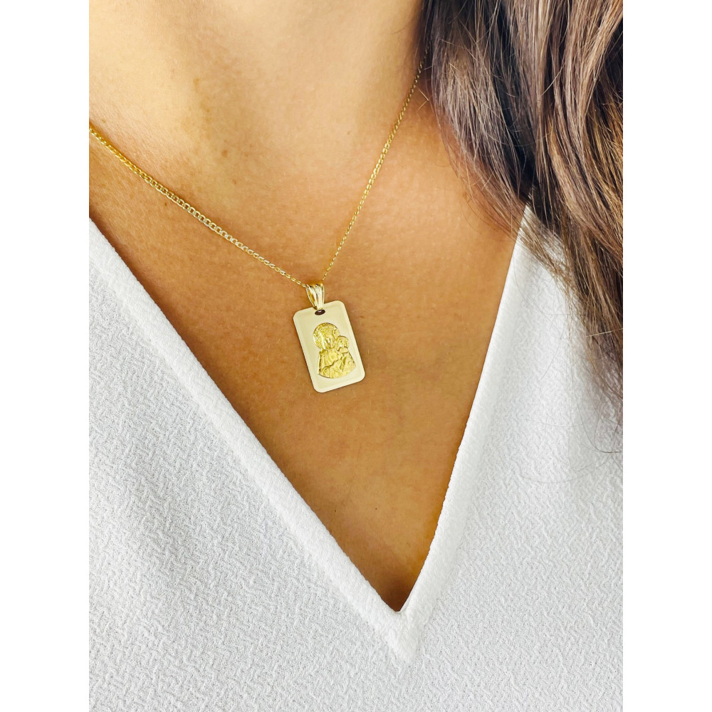 copy of Złoty Medalik Zawieszka Pan Jezus