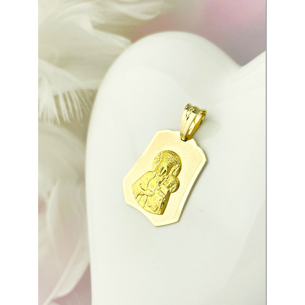 Anhänger Madonna Maria Goldanhänger Erstkommunion 585er 14KT