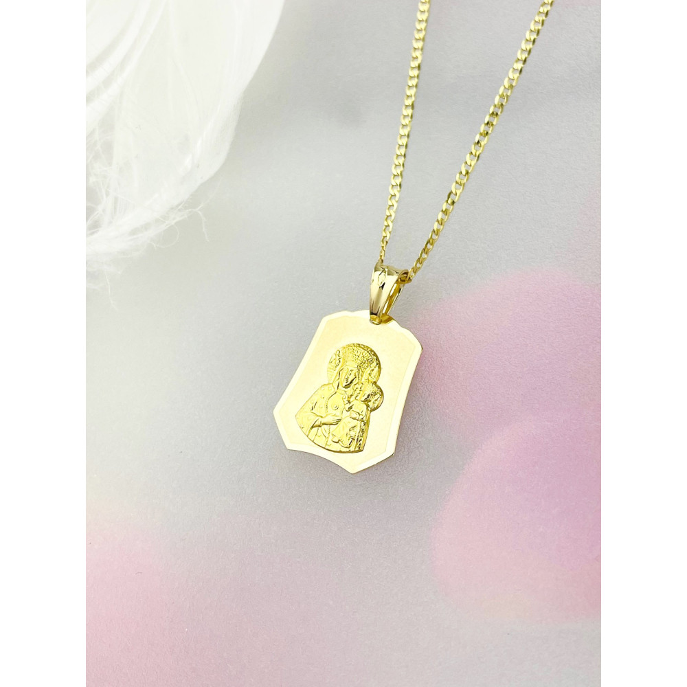 Anhänger Madonna Maria Goldanhänger Erstkommunion 585er 14KT