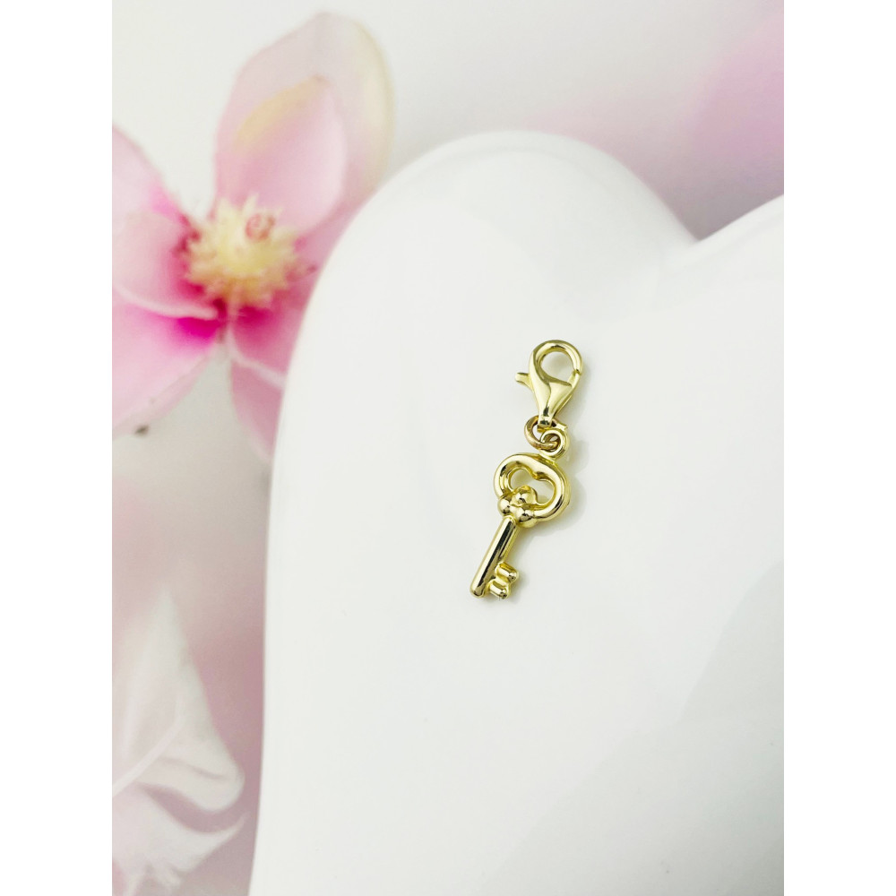 Anhänger Gelbgold Goldanhänger Schlüssel charms 585er 14KT