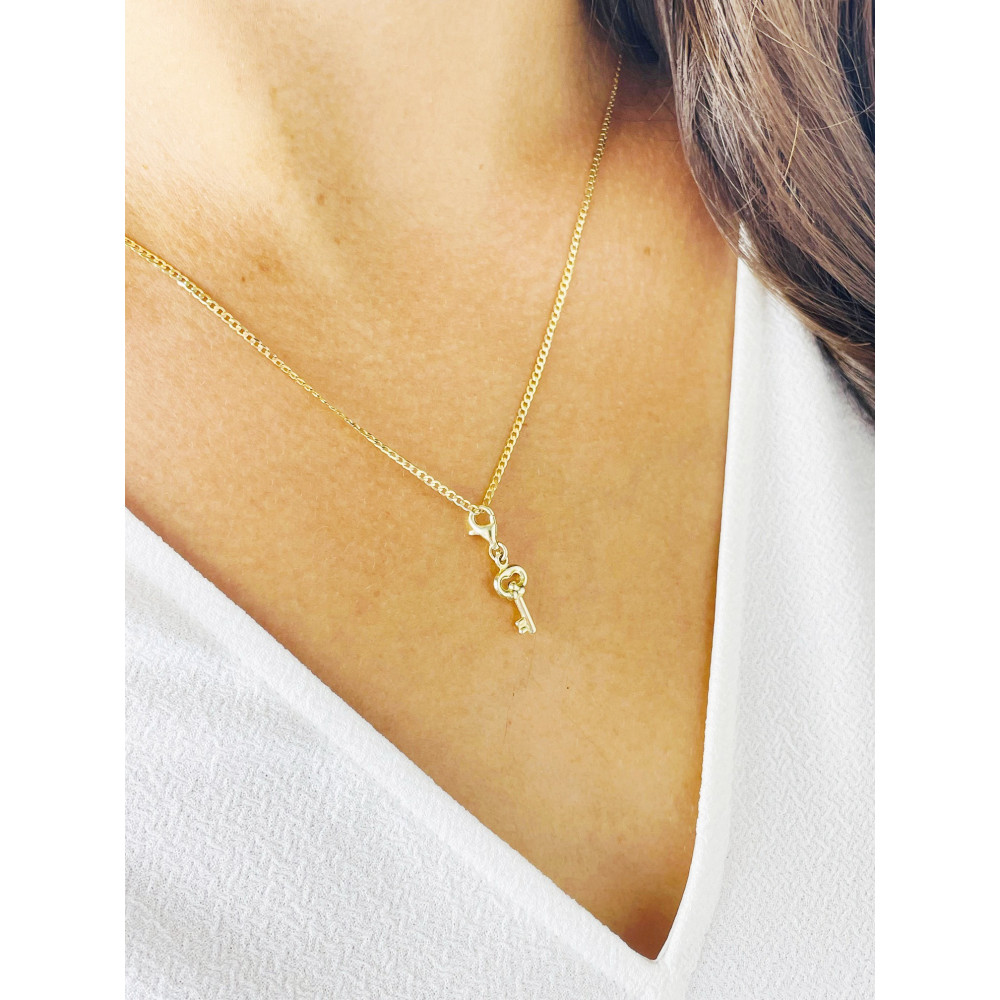 Anhänger Gelbgold Goldanhänger Schlüssel charms 585er 14KT