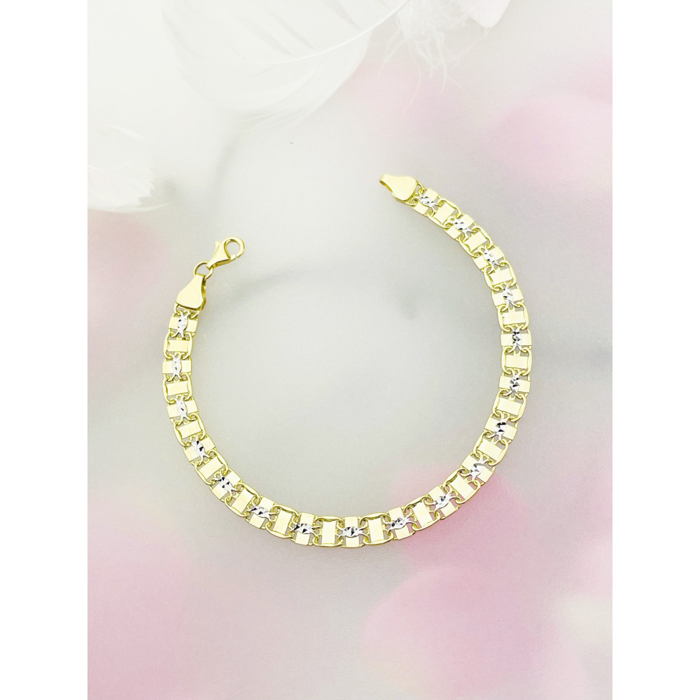 Damen Goldarmband Armband Armkette Gelbgold 585er 14KT