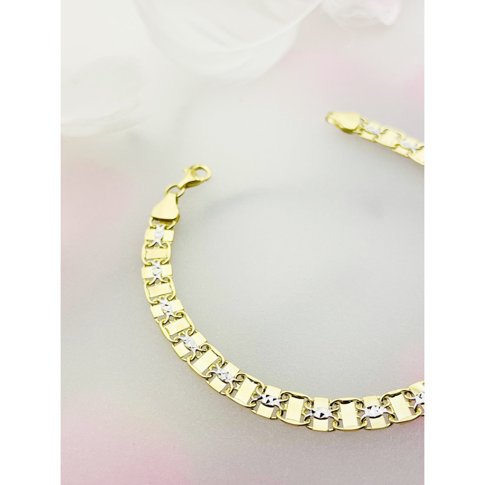 Damen Goldarmband Armband Armkette Gelbgold 585er 14KT