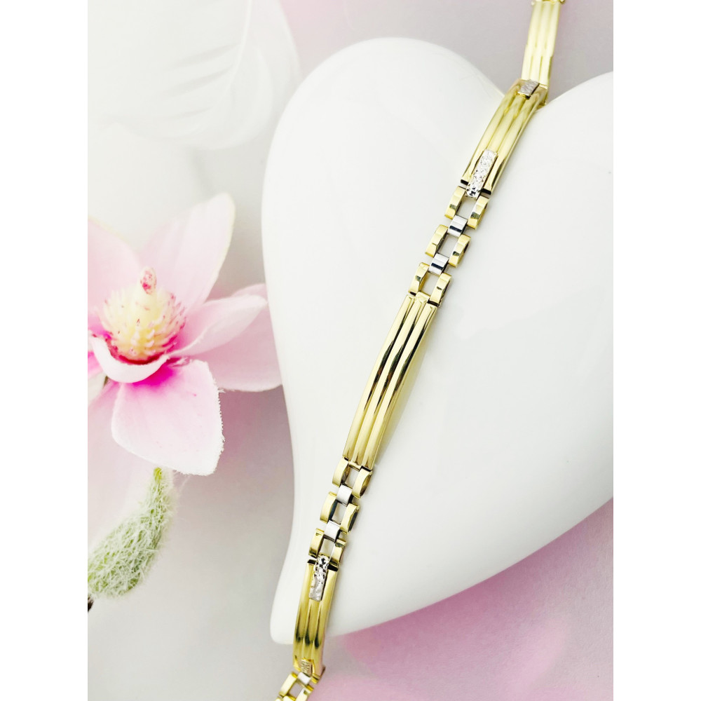 Damen Goldarmband Armband Armkette Gelbgold 585er 14KT