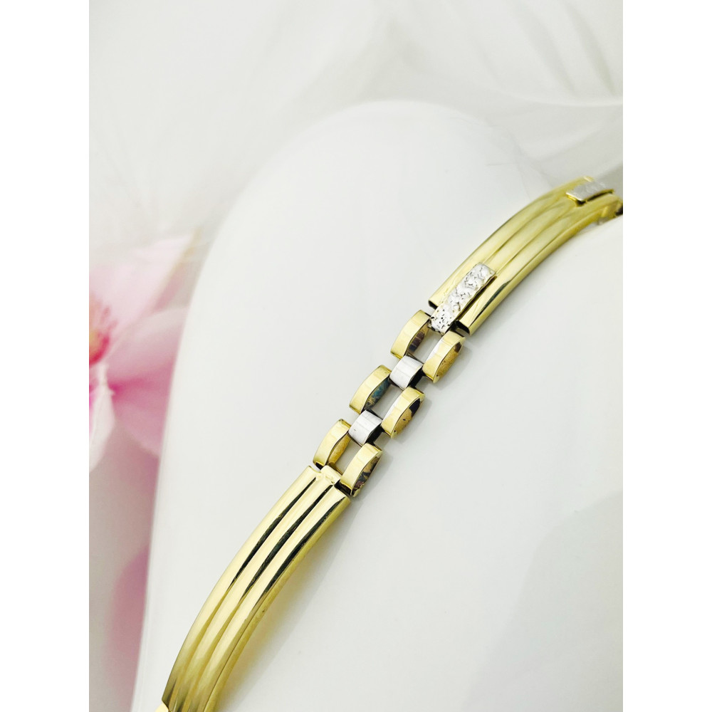 Damen Goldarmband Armband Armkette Gelbgold 585er 14KT