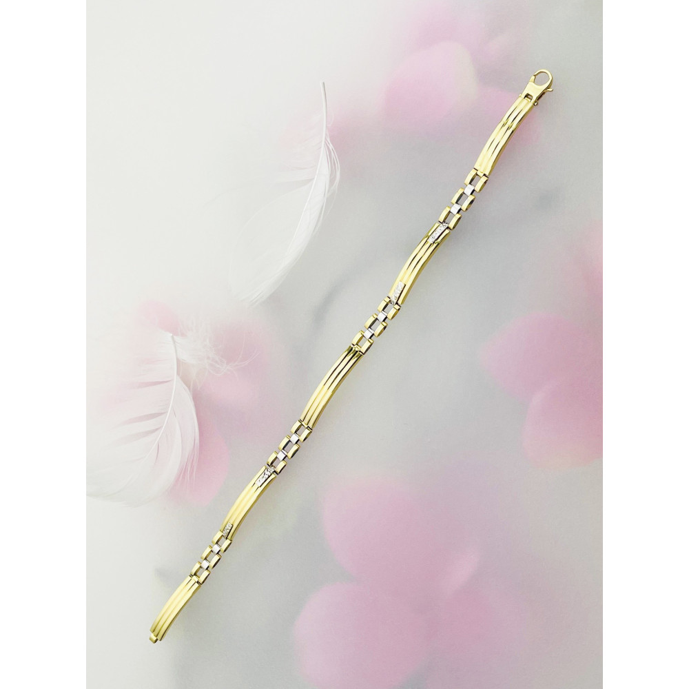 Damen Goldarmband Armband Armkette Gelbgold 585er 14KT