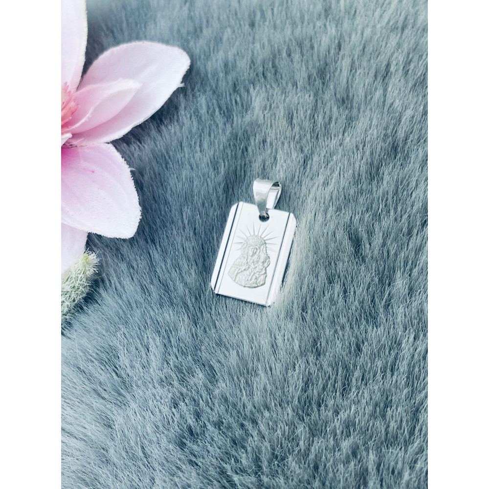 Silber Anhänger Madonna Maria mit Jesuskind Erstkommunion 925er