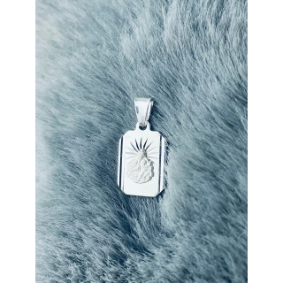 copy of Złoty wisiorek zawieszka rozeta ażurowa