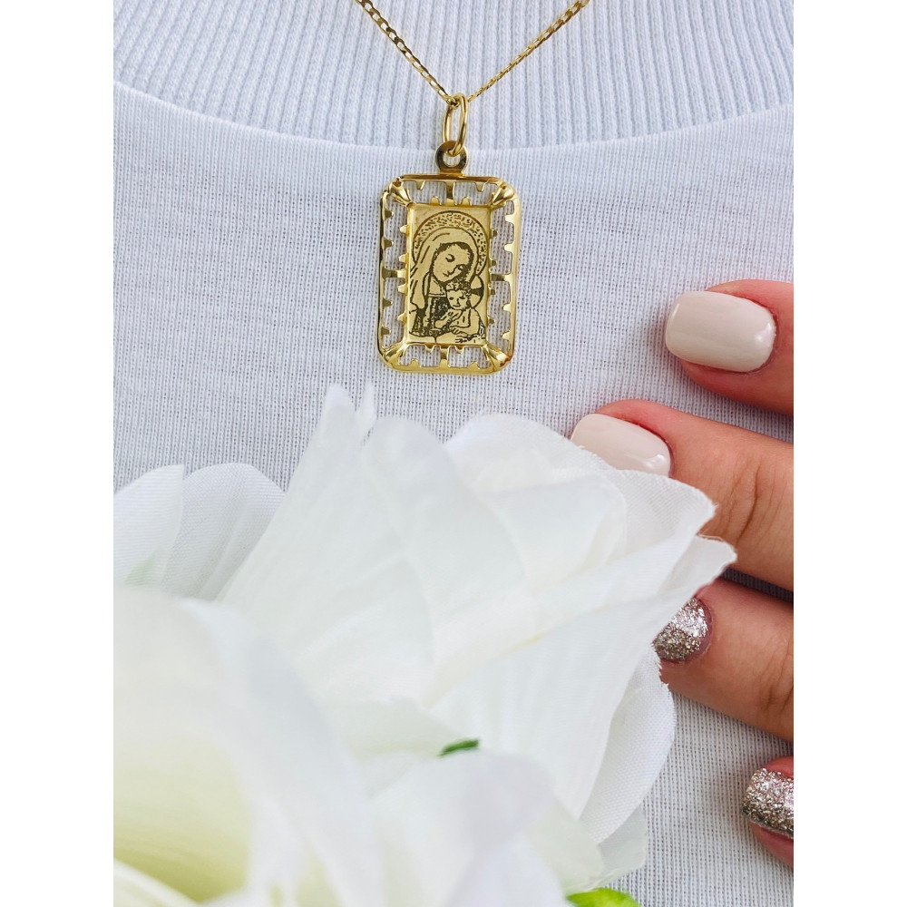 copy of Złoty Medalik Zawieszka Pan Jezus