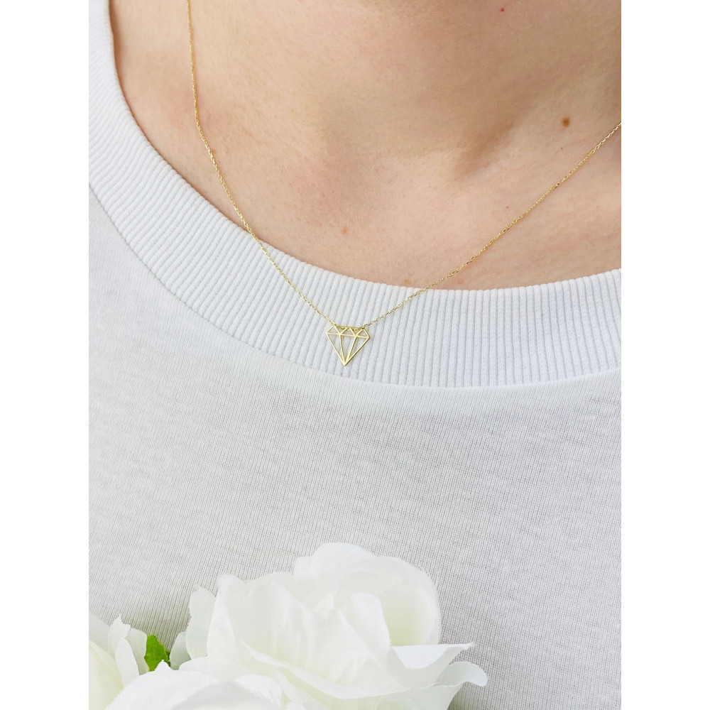 copy of Złoty naszyjnik celebrytka