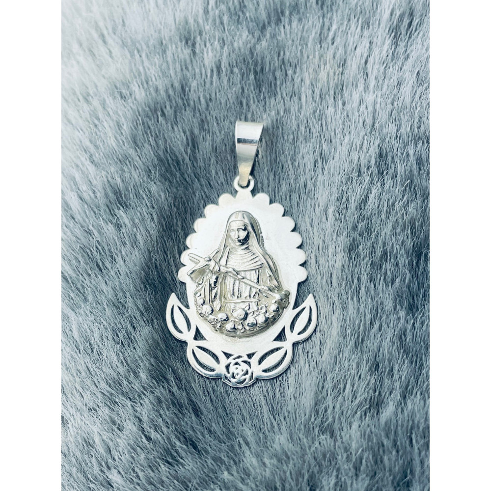 Silber Anhänger Madonna Maria Erstkommunion 925er