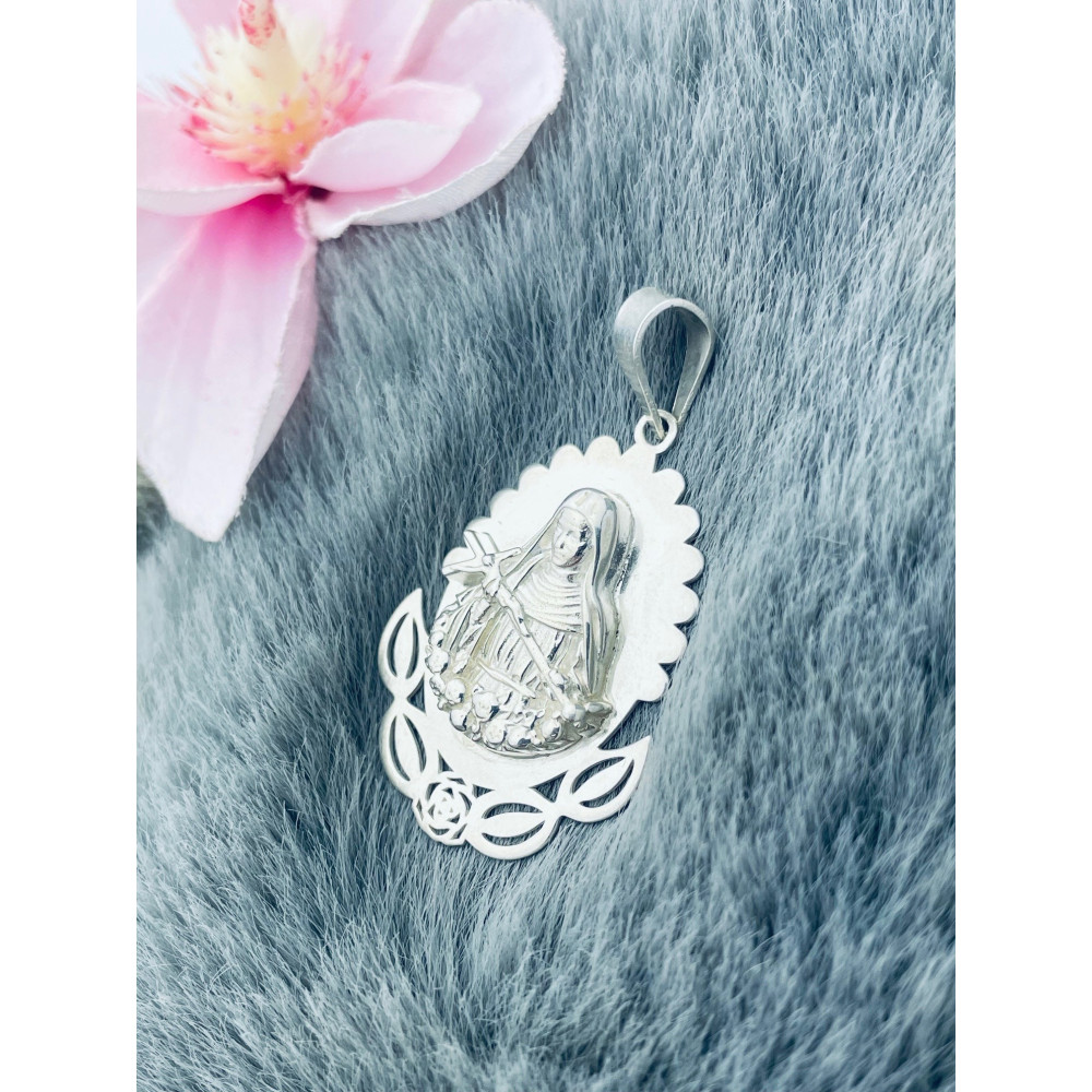 Silber Anhänger Madonna Maria Erstkommunion 925er