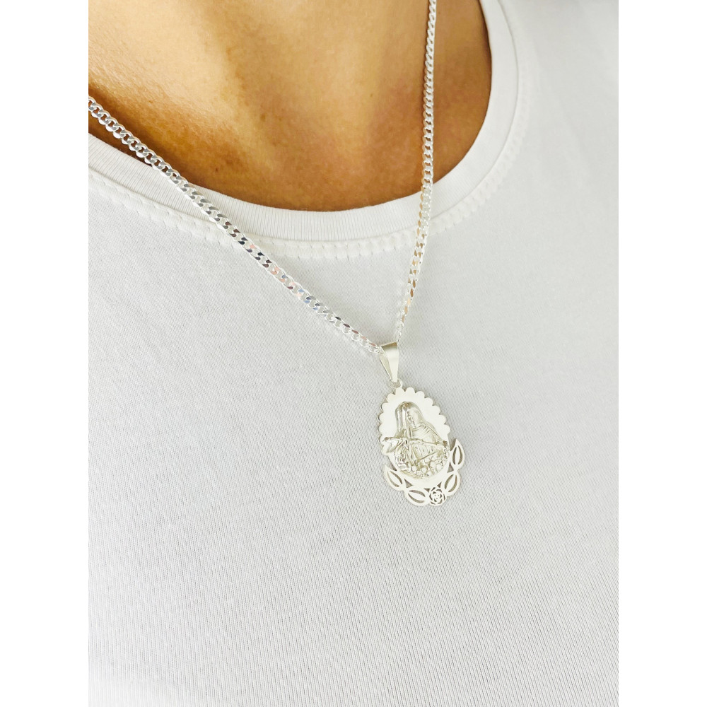 copy of Złoty wisiorek zawieszka rozeta ażurowa