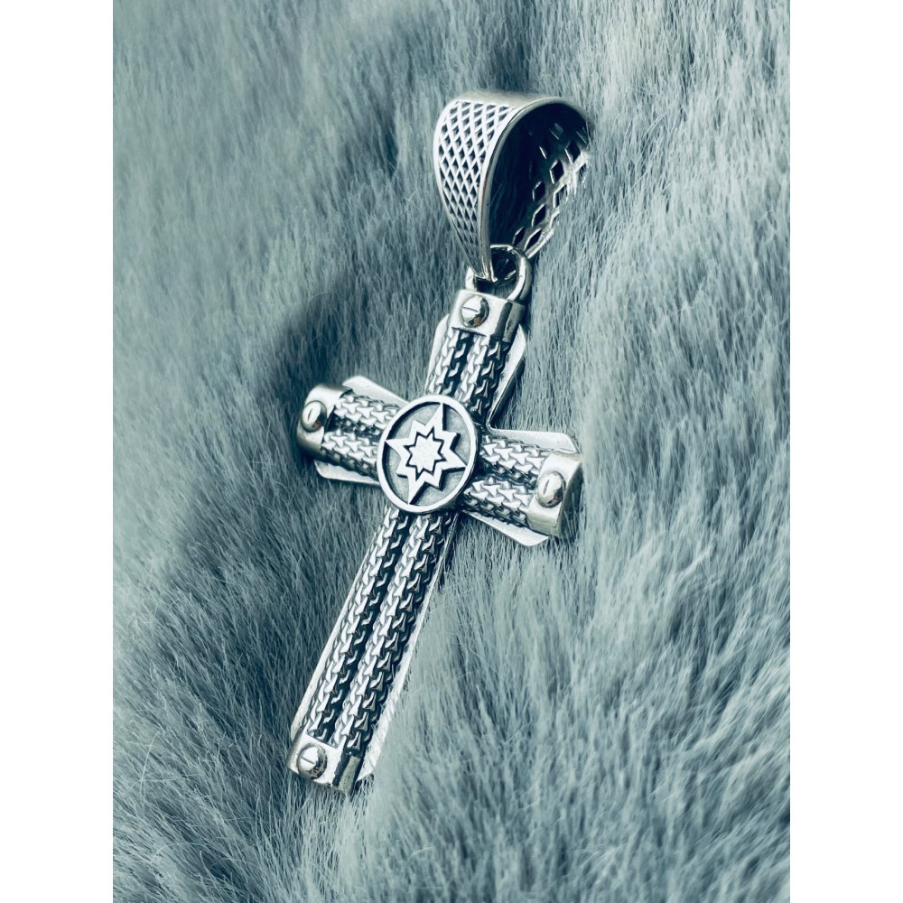 Silber Anhänger Kreuz  Erstkommunion Taufe