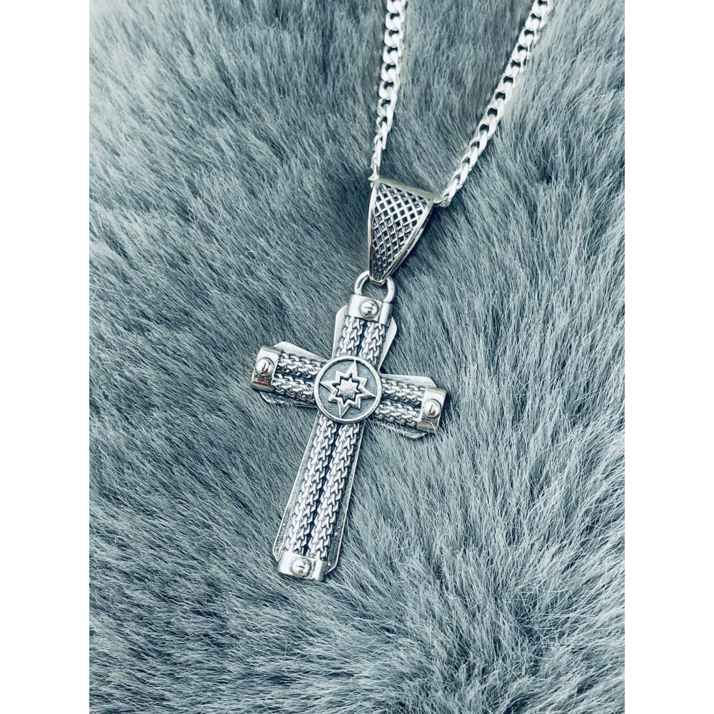 Silber Anhänger Kreuz  Erstkommunion Taufe