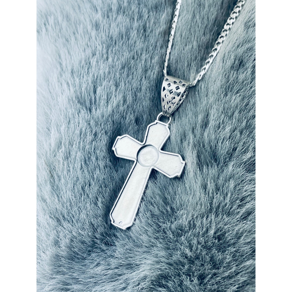 Silber Anhänger Kreuz  Erstkommunion Taufe