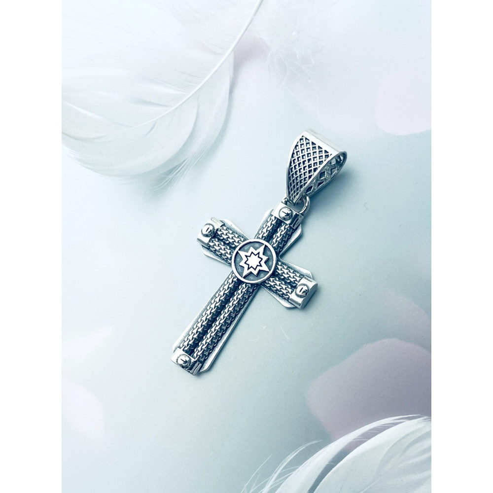 Silber Anhänger Kreuz  Erstkommunion Taufe