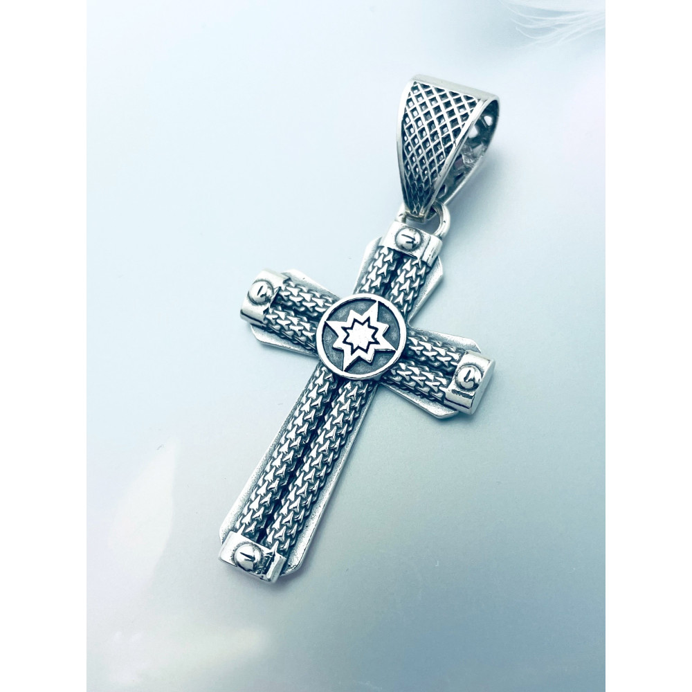 Silber Anhänger Kreuz  Erstkommunion Taufe