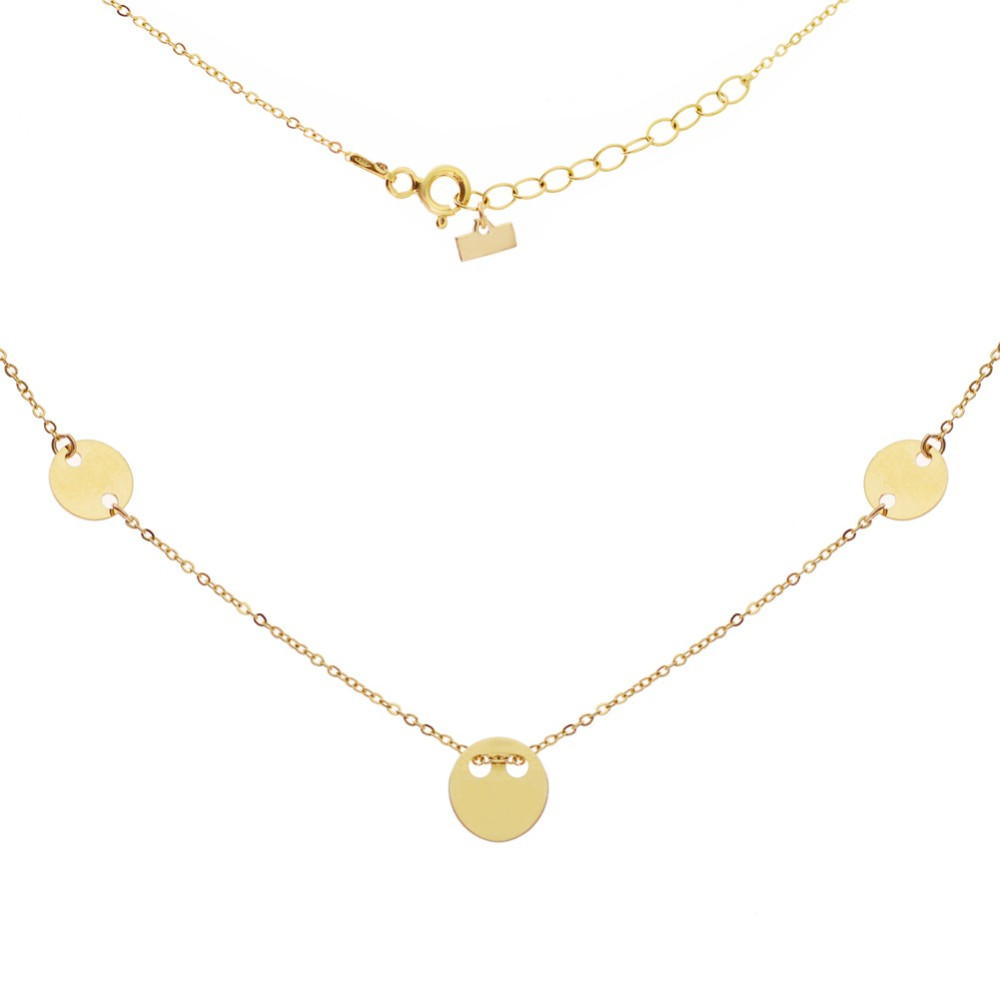 copy of Złoty naszyjnik celebrytka