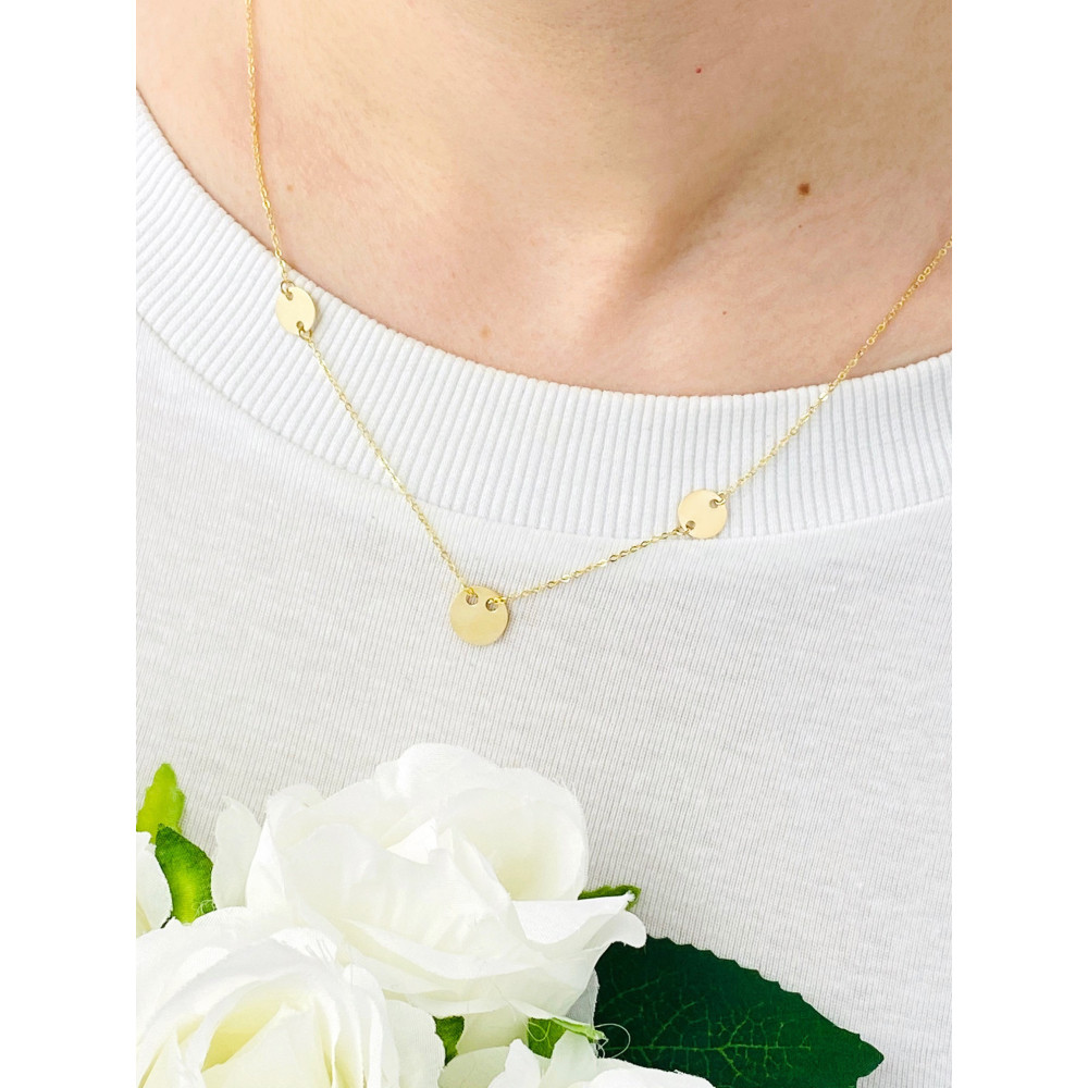 copy of Złoty naszyjnik celebrytka