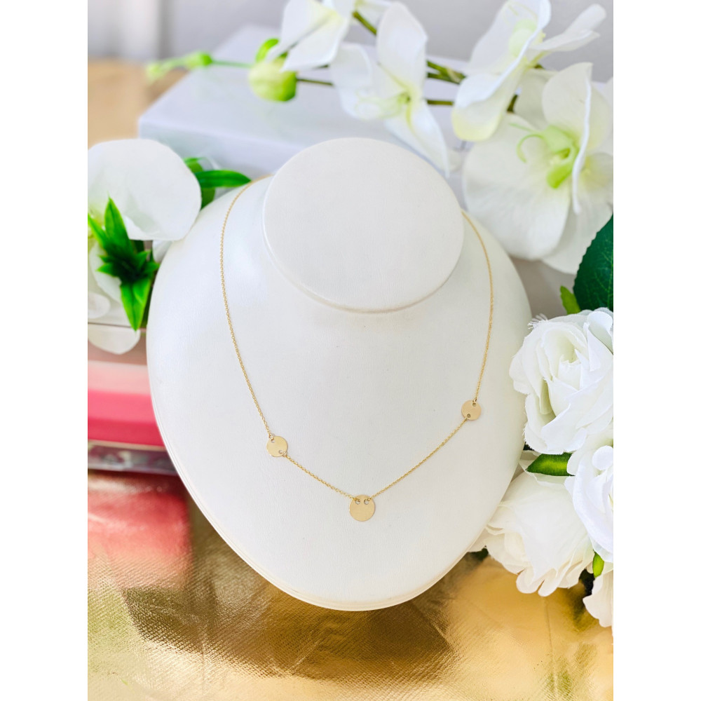 copy of Złoty naszyjnik celebrytka