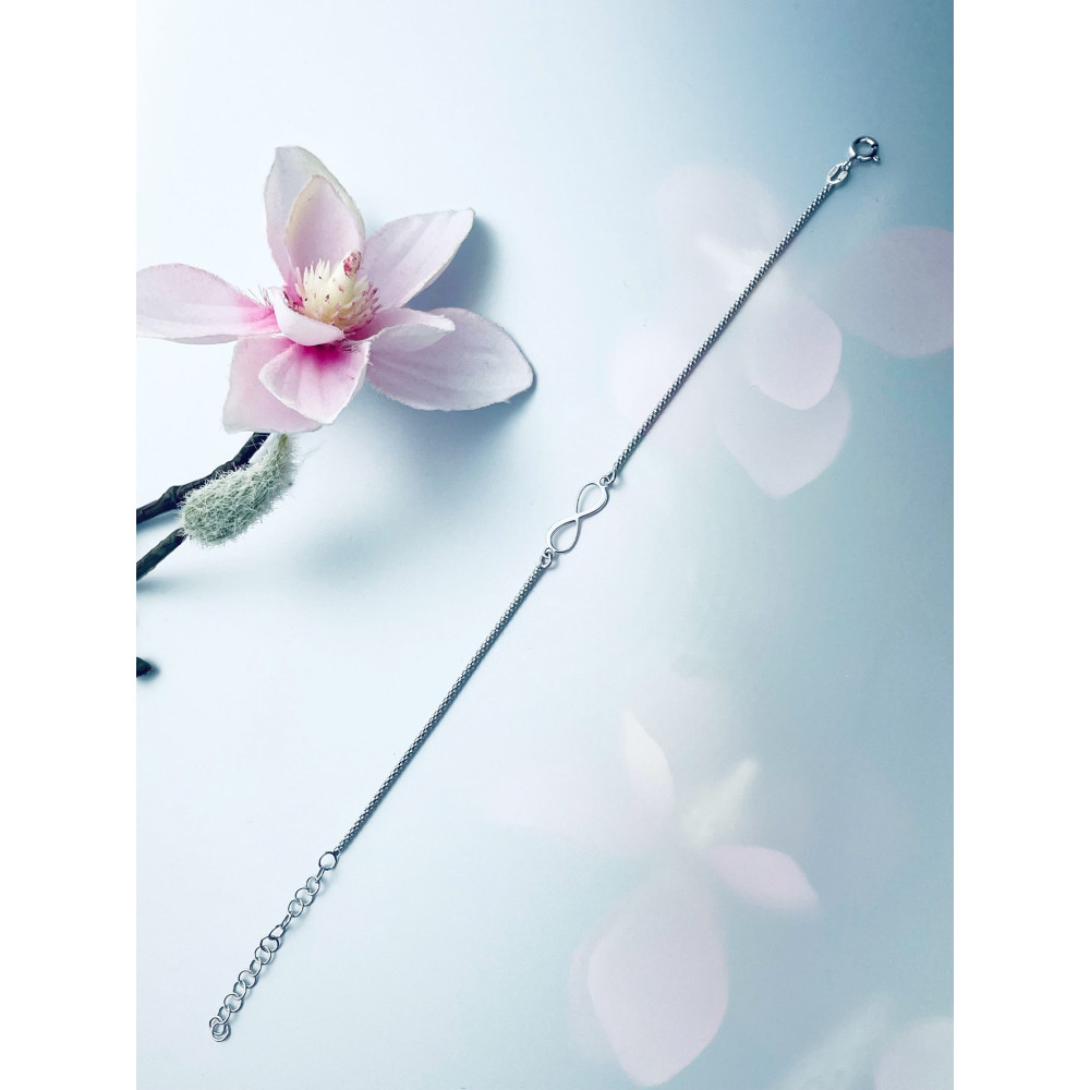 Infinity Armband 925 Silber Damen Kinder