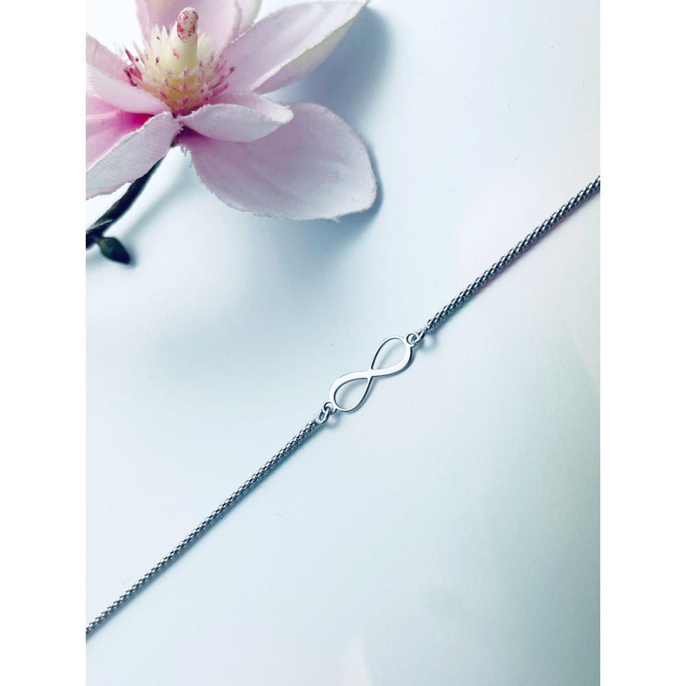 Infinity Armband 925 Silber Damen Kinder