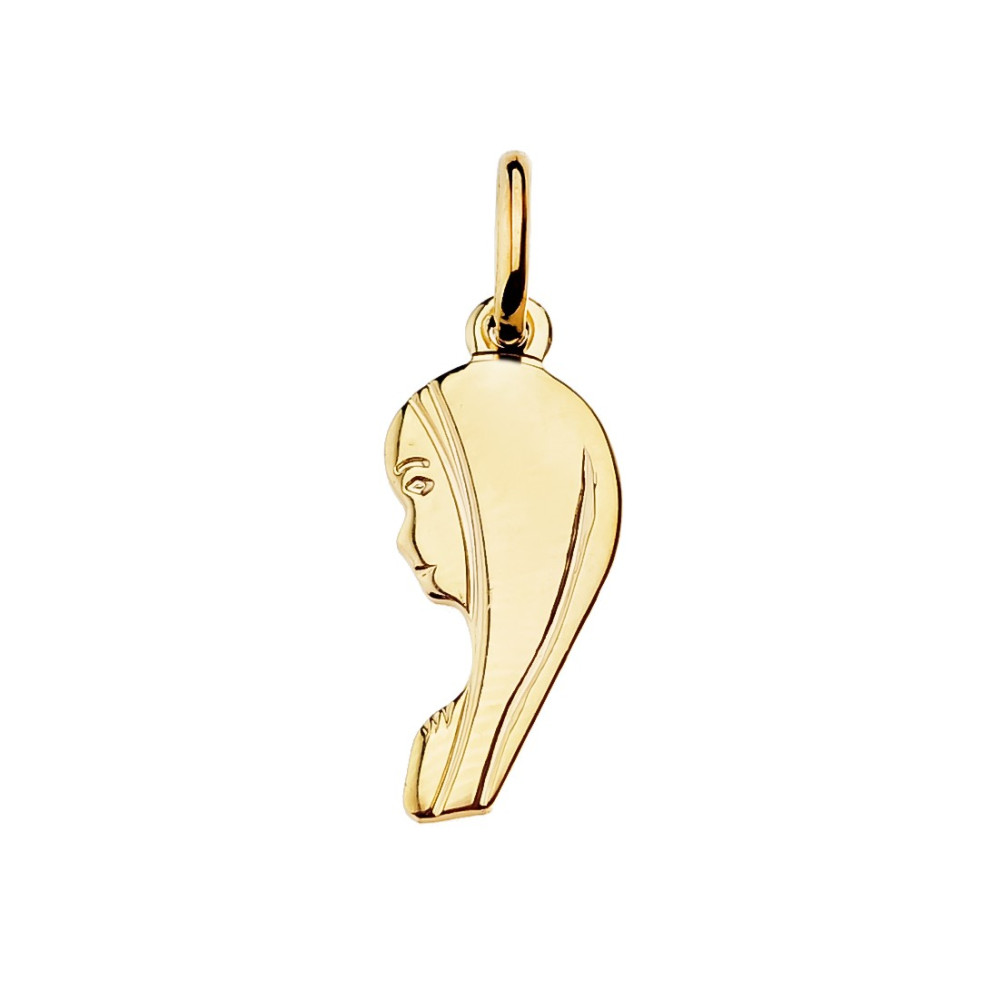 Anhänger Gelbgold Madonna Maria Goldanhänger