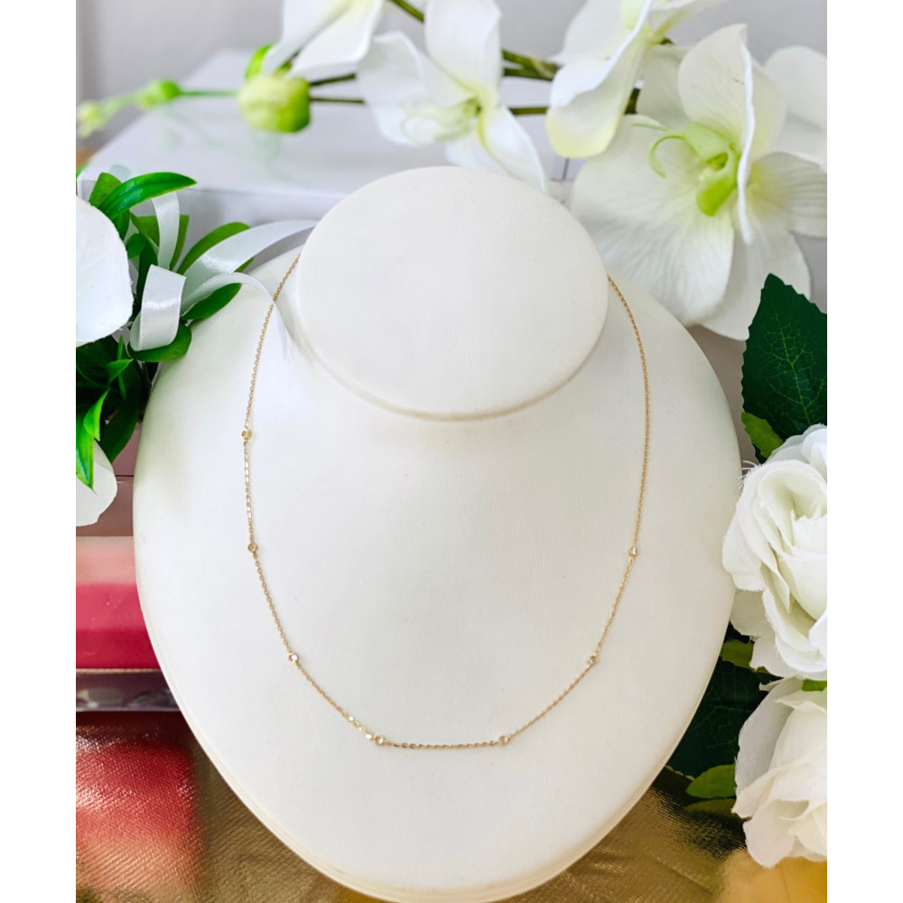 copy of Złoty naszyjnik celebrytka