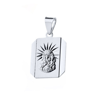 Silber Anhänger Madonna Maria mit Jesuskind Erstkommunion 925er