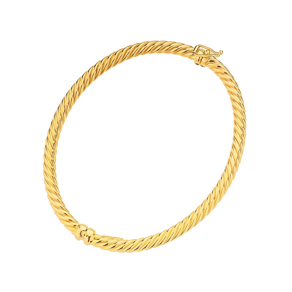 Goldarmband Kreis Armband Gelbgold 375er