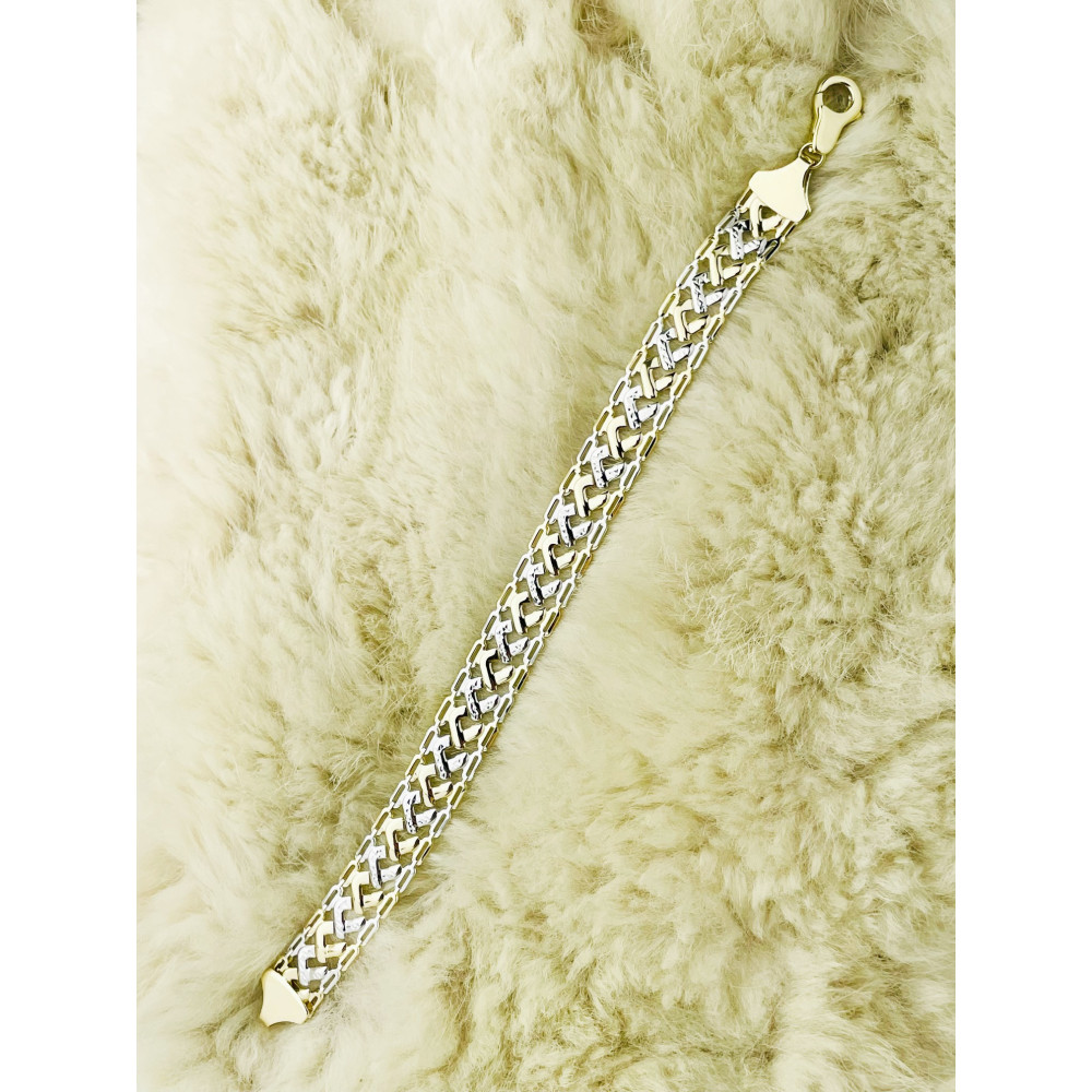 Damen Goldarmband Armband Armkette Gelbgold 375er