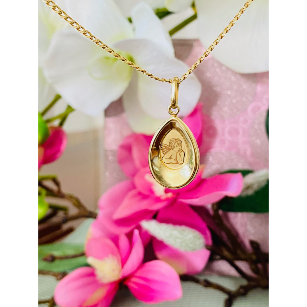 copy of Złoty Medalik Zawieszka Pan Jezus